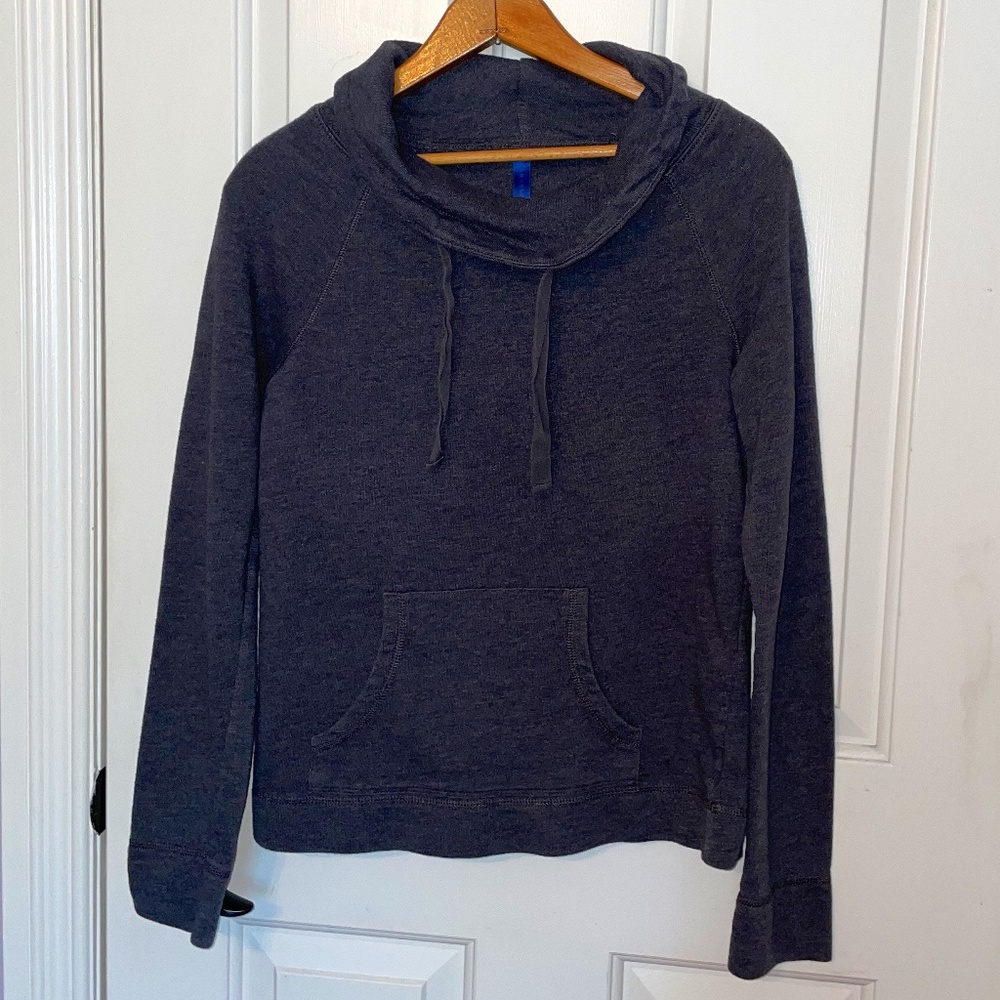 Falls Creek Cowl Neck Sweatshirt – Gray – Women’s Small